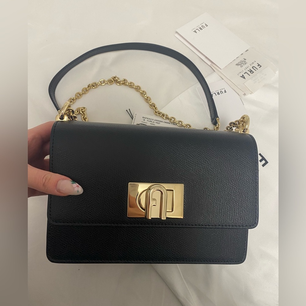 SOLD Furla 1927 Crossbody Mini Nero Bag *NEW*